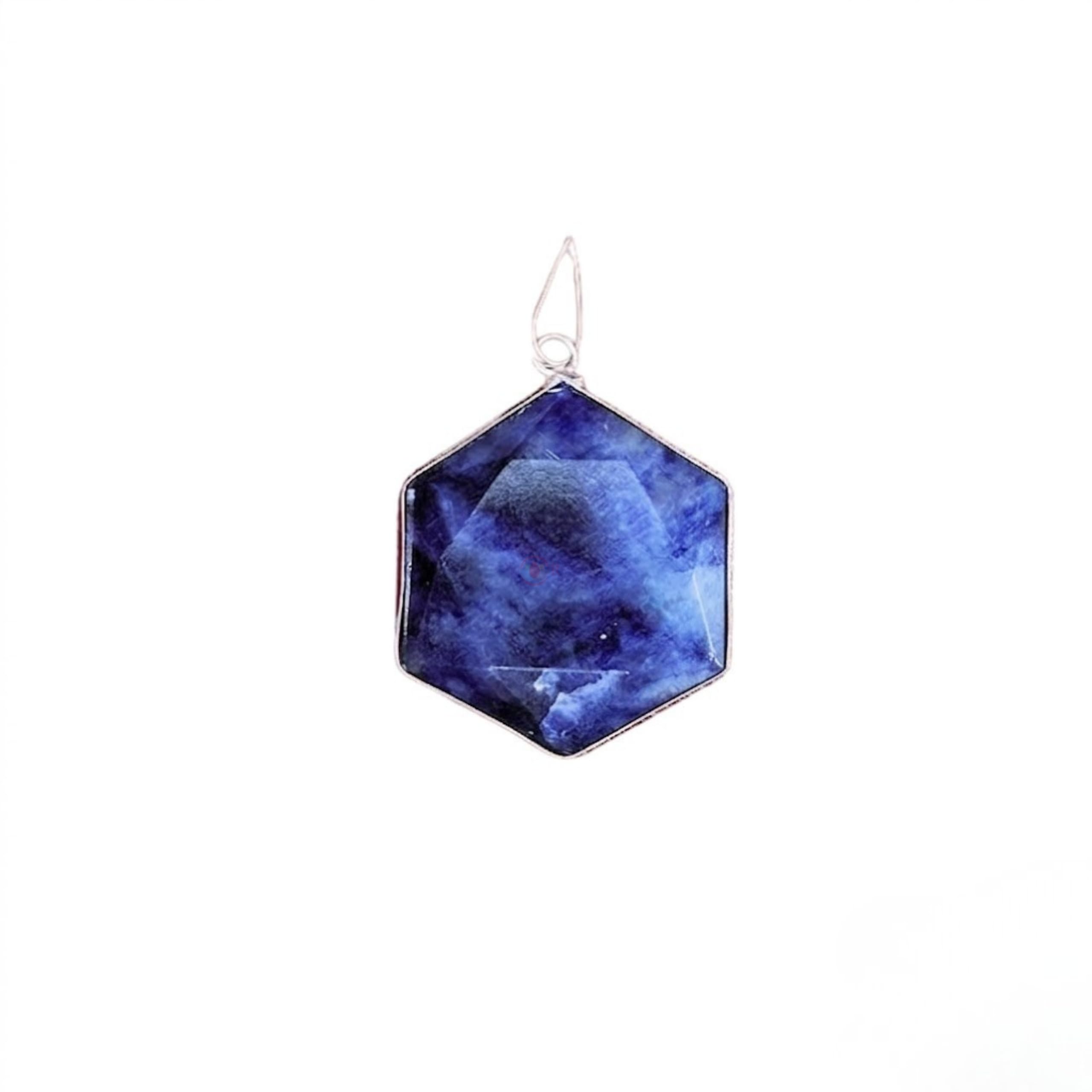Charged Energized David Star Shape Frame Pendant | David Star Shaped Pendant for Women and Men-image-17