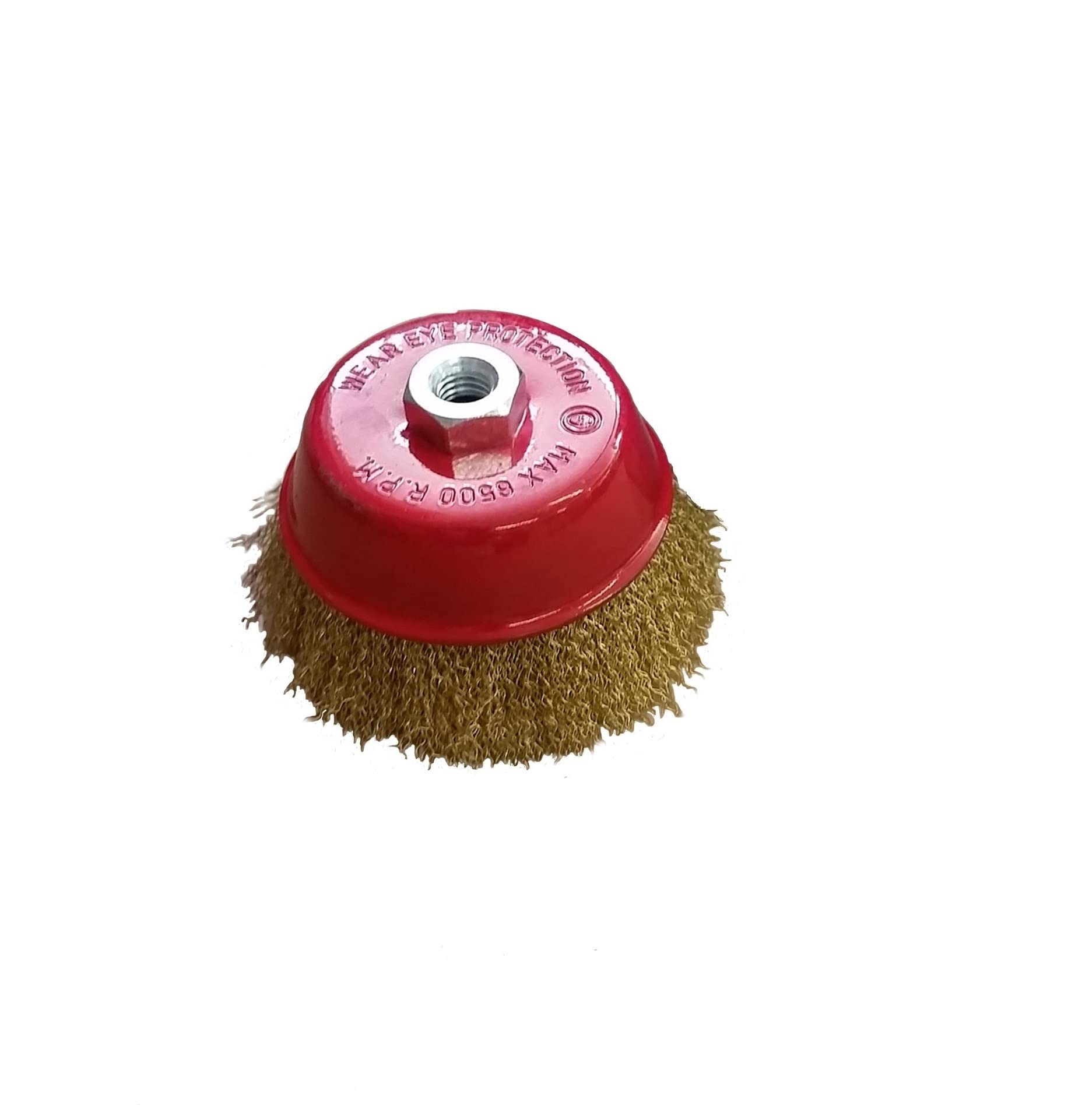 3 X Pot Brosse Brosse Métallique 75 Mm Gezopft Brosse Brosse