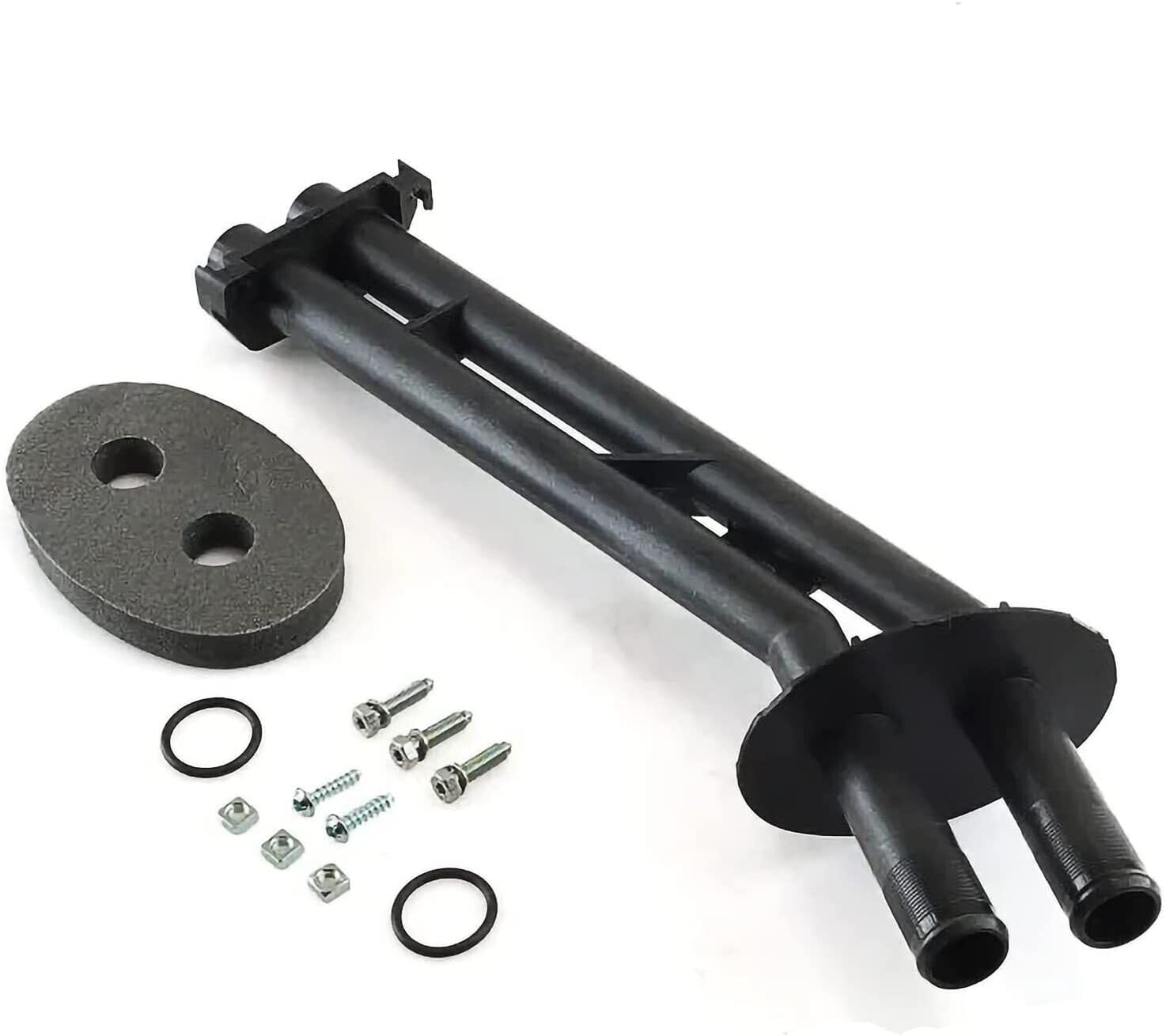 Tubo dell'acqua di raffreddamento Radiatore Scambiatore Autocraft Nero Metallo Compatibile per Peugeot 206 dal 1999 al 2013 OEM: 6448G4 6448.G4