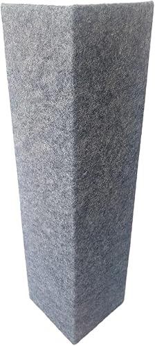 Gatto Karino Sofá rascador para gatos, poste rascador para gatos de interior, protector de muebles (23 pulgadas, grafito)