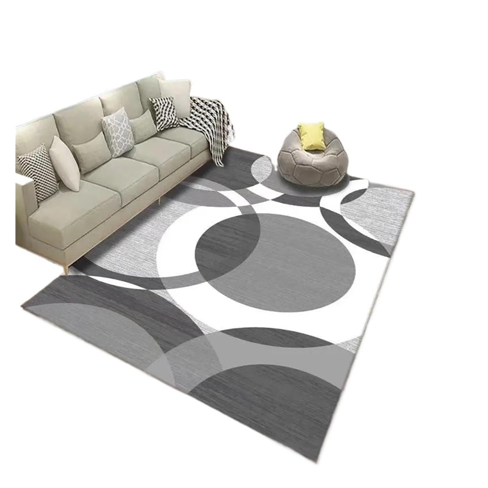Tapis géométrique lavable résolvez le problème des sols froids et glissants