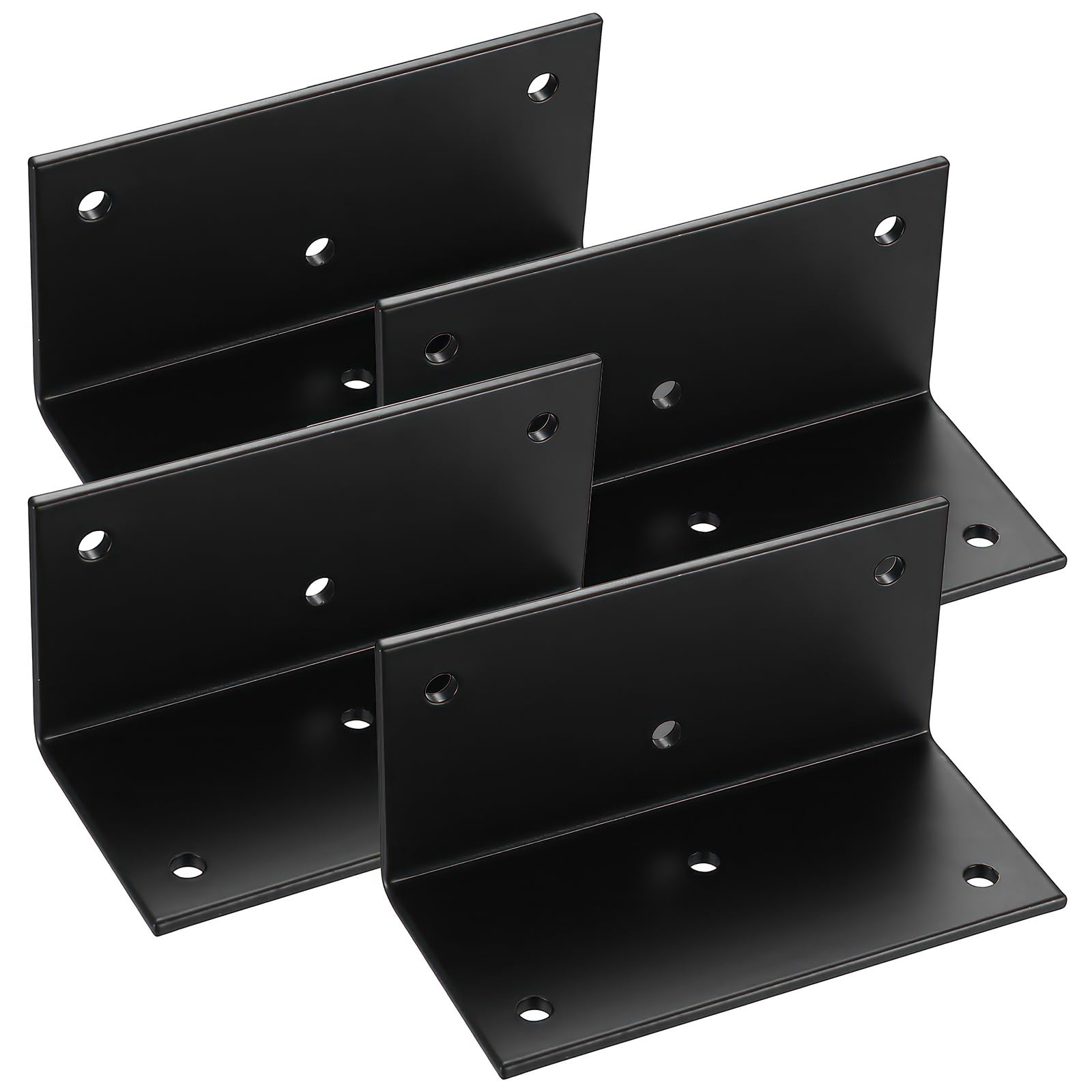 4 Pcs L Brackets for Wood Corner Angle Brackets for Wood 90 Degree Corner Braces Bracket