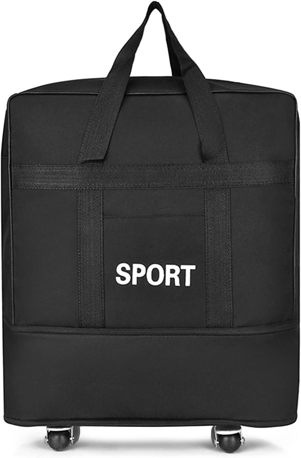 HUIOP Expandable Suitcase Bag Foldable Rolling Luggage Bag for Travel