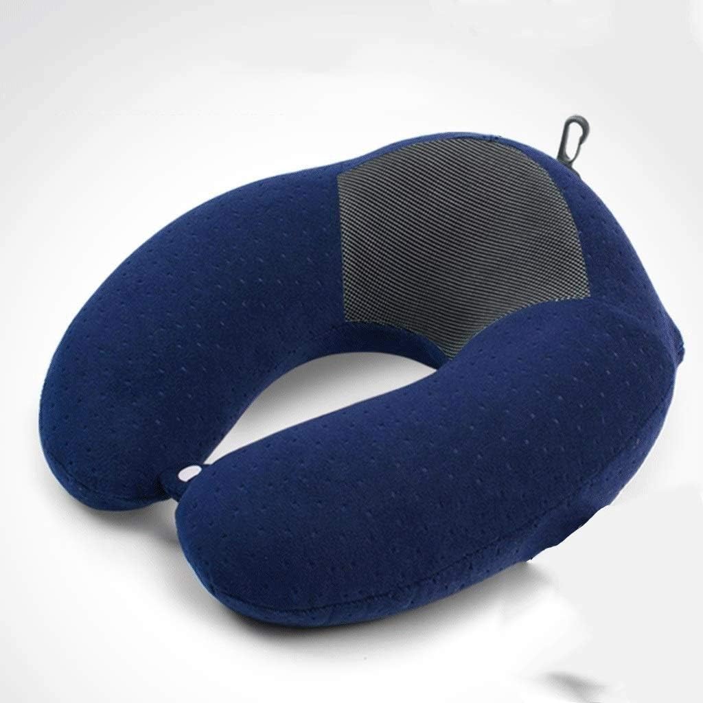 Travel Neck Pillow - Memory Foam, Washable | E