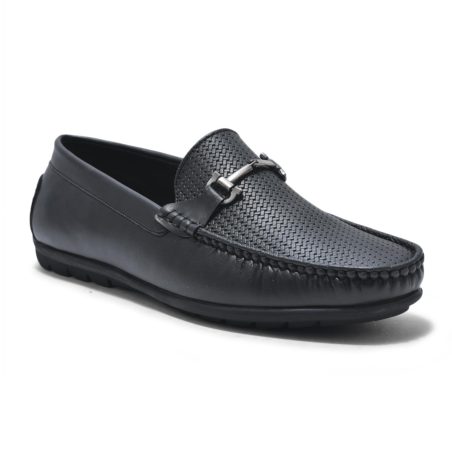 Casual Loafers Shoes for Men l Lightweight & Comfortable with Cushioned Insole PU Upper TPR Sole Slip on Closure-image-40