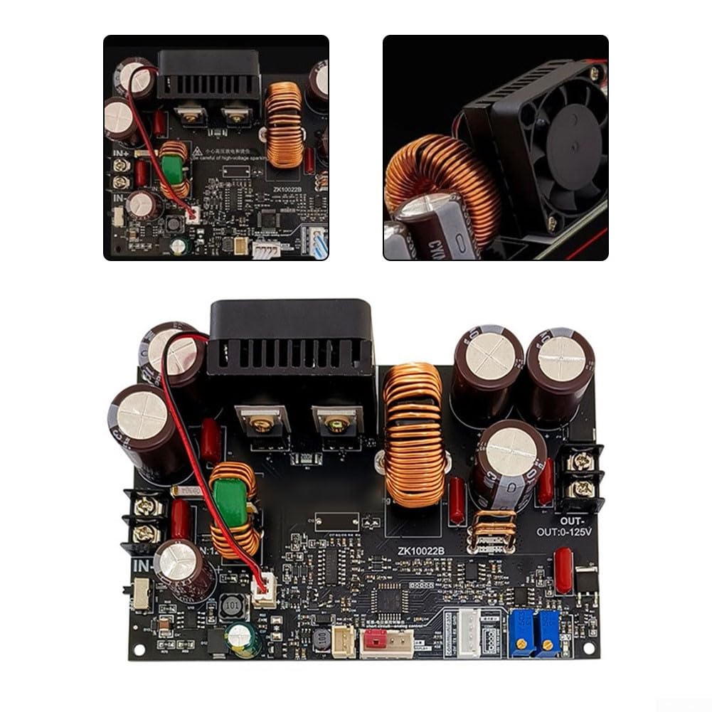 Convertitore DC 1500 W 22 A regolabile LCD (ZK-10022B)