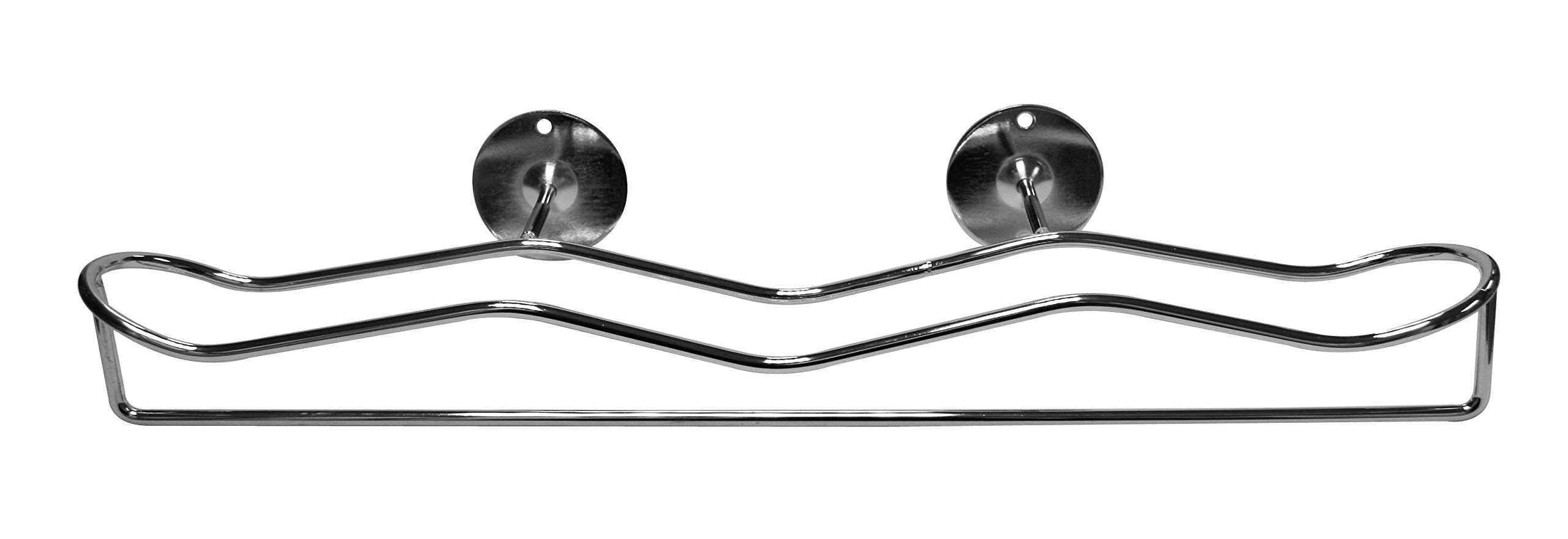 Sabichi Silver Oceana Towel Rail, Stainless-Steel,