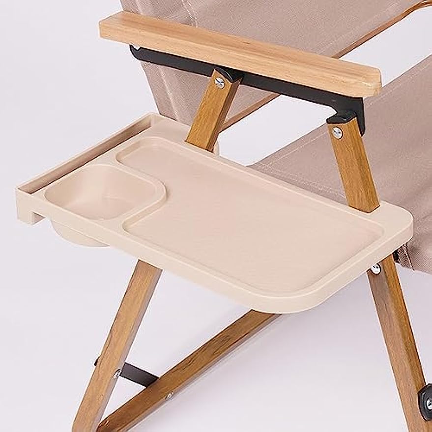 Ameurey Clip On Side Table Cup Lounger Tray For Camping