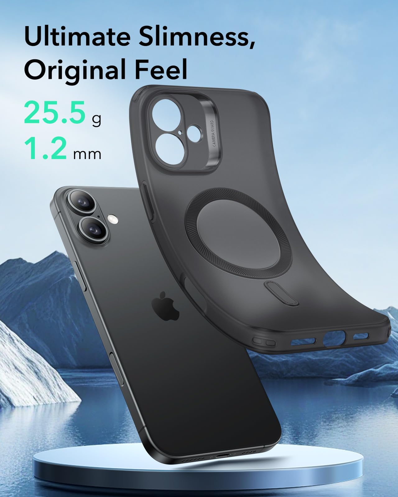 ESR for iPhone 16 Case, Compatible with MagSafe, Camera Protection, Shockproof Thin Cover, Resists Yellowing and Scratches - Image 3