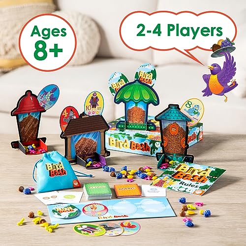 MindWare Bird Bash Family Juego de Mesa para 2-4 jugadores miniatura 3