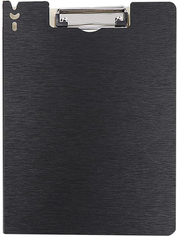 A4 Foldover Clipboard Foldable Clipboards File Folder Flip Writing Pad Lightweight PVC Clip Boards Document Organizer for Business Office School Hospital Nurses Students