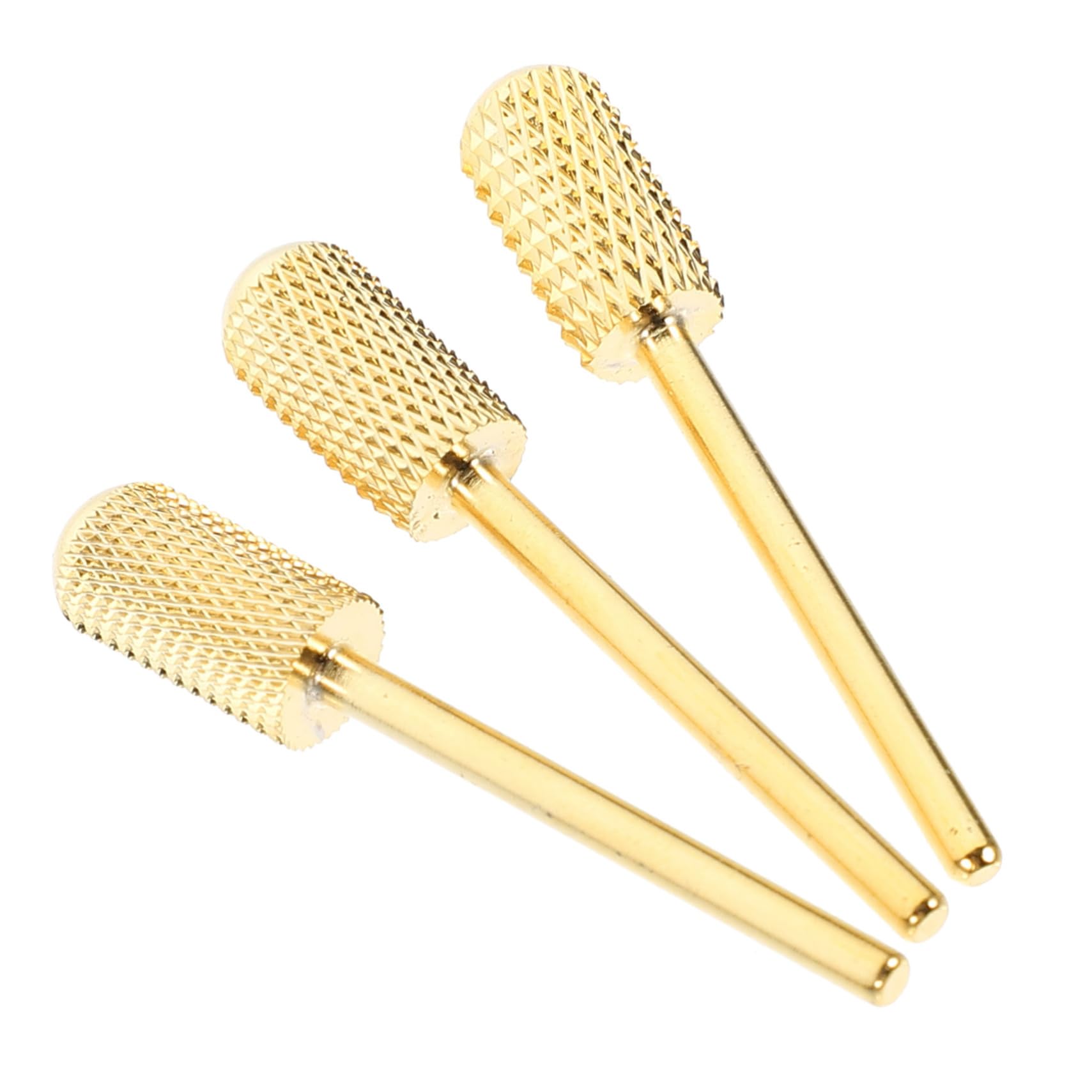 Healeved 9piezas Brocas De Manicura De Tungsteno Para Pulido De Uñas Herramientas De Esmalte De Metal Para Salones y Uso Personal Compatible Taladros Eléctricos De Uñas