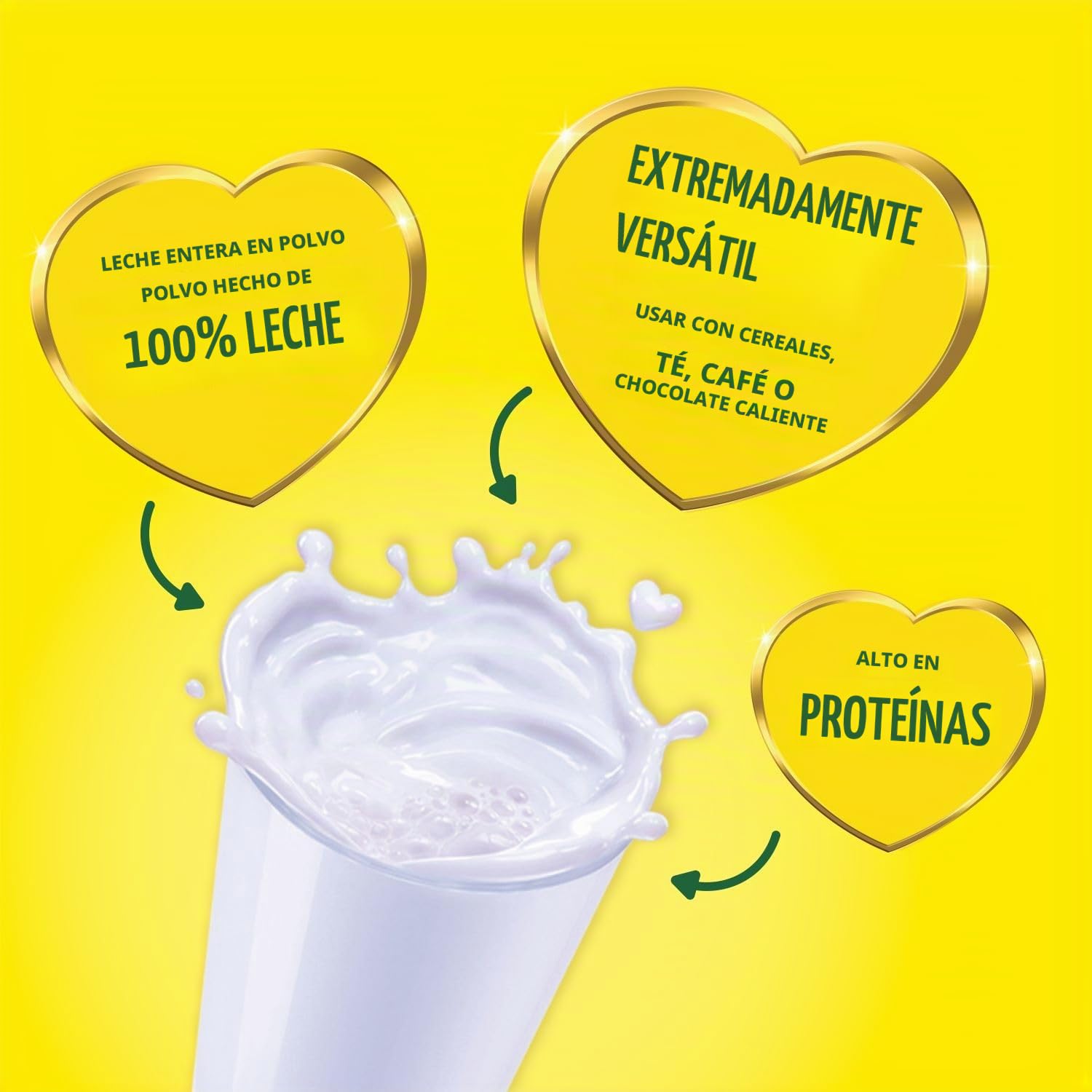 Nestlé nido leche en polvo, 400 g (Pack de 6)