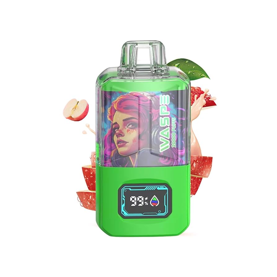 その他 WASPE Amazon | 使い捨て 電子タバコ WASPE BOX 20000回吸引可能 LED
