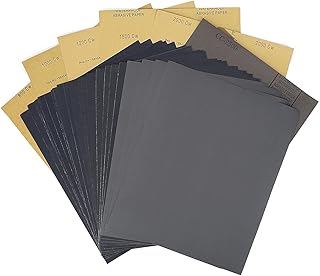 ADVcer 9x11 inch 30 Sheets Sandpaper, 6 Assor...,