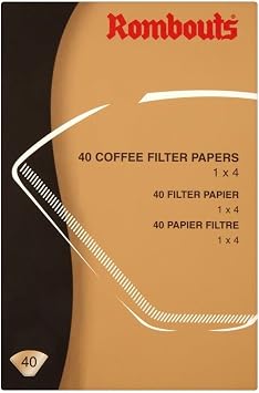 Coffee Filter Papers - 4 Cups 40