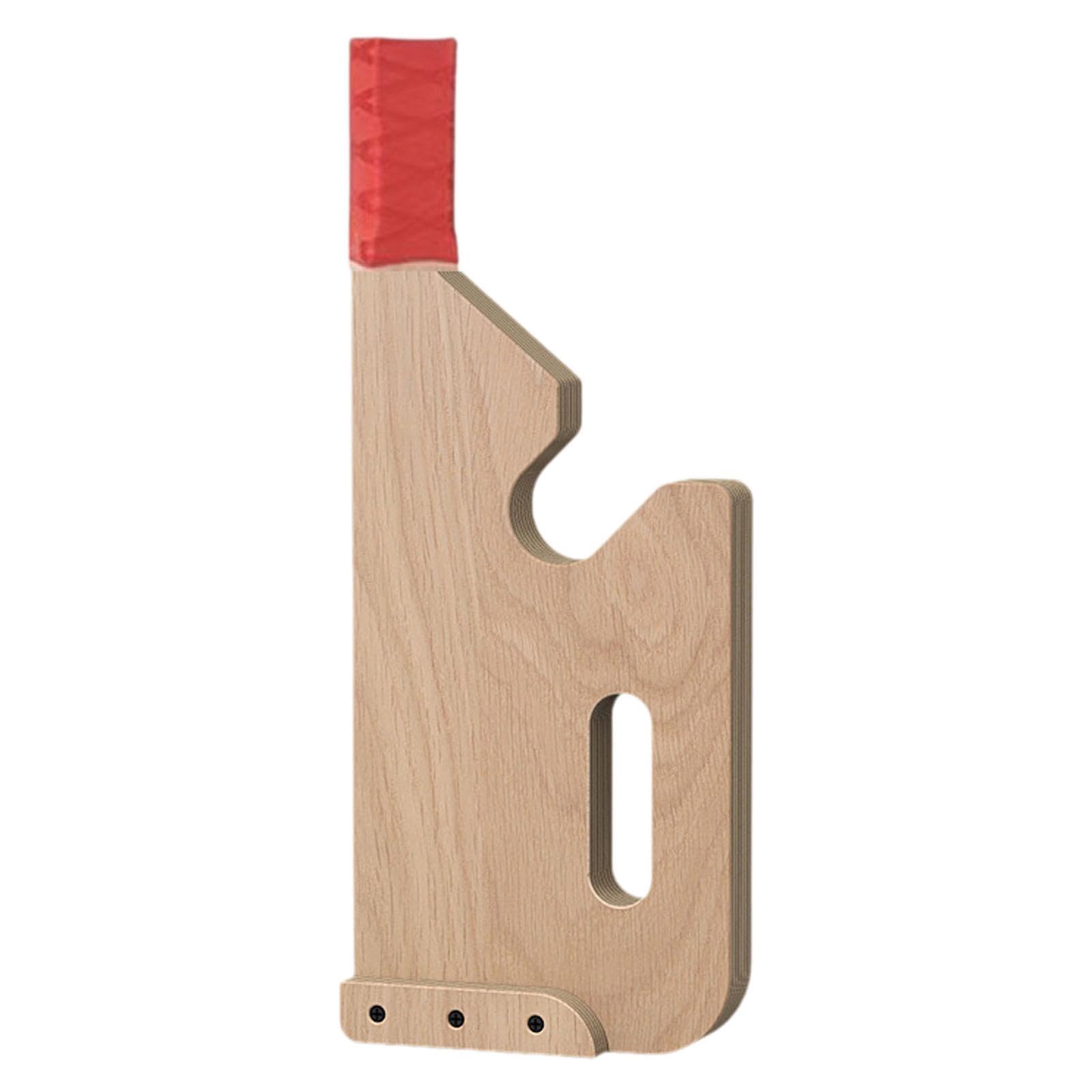 Supporto in Legno per Bilanciere da Stacco da Terra, Accessorio per Sollevamento Pesi, Attrezzatura Fitness Compatta per Supporto Bilanciere