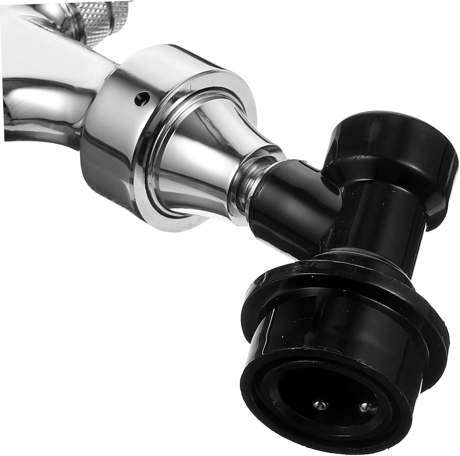 Stainless Steel Beer Tap Dispenser with Ball Lock Keg Tap Faucet for Homebrew and Outdoor Use Easy Installation Leak Design