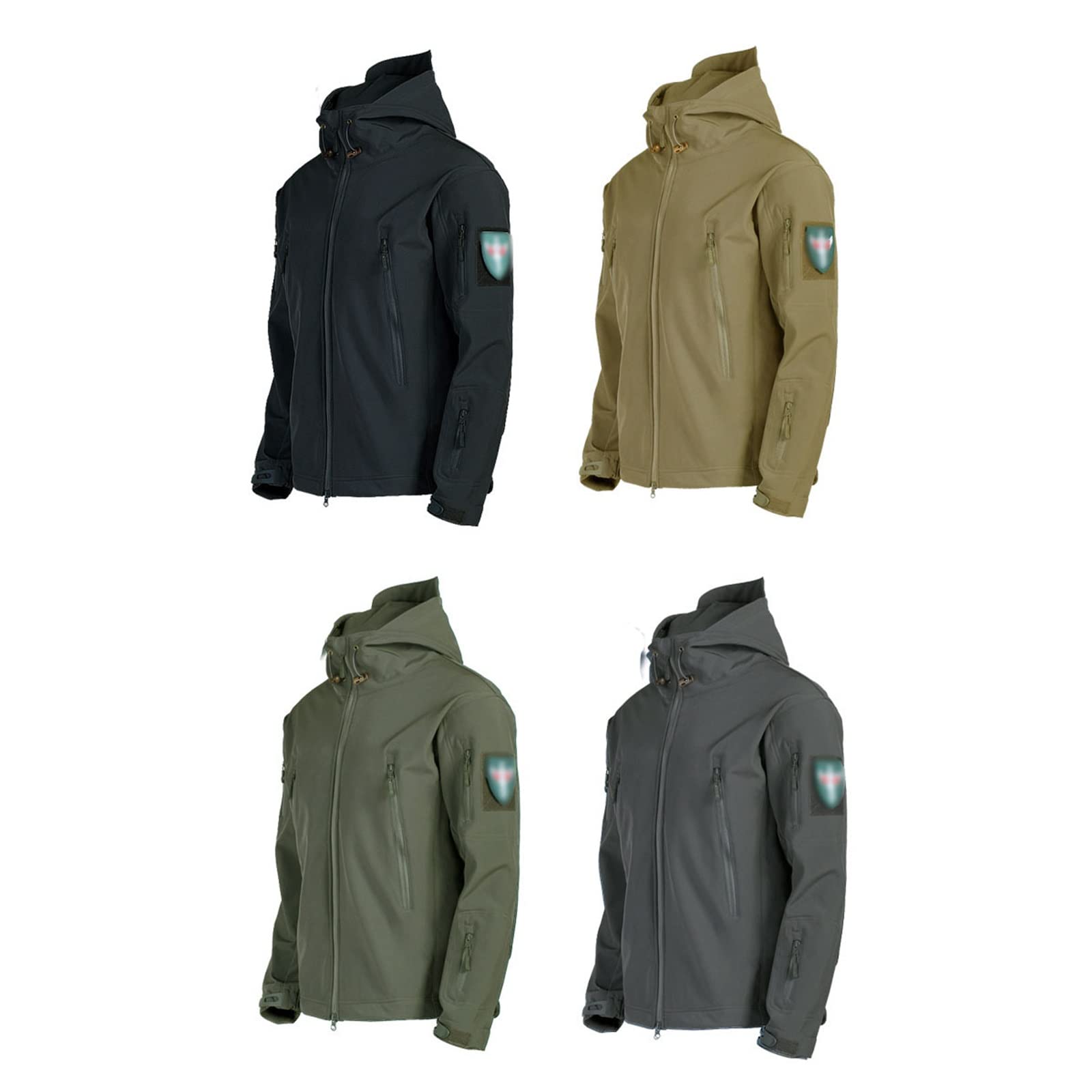 Yytcsjz Skianzüge für Herren, Mens Winter Outdoor Sport Plüsch und Dicken Ski Anzüge Set, Wasserdichte winddichte 2-teilige Skianzüge Set, für Schneesport, Winterskisport