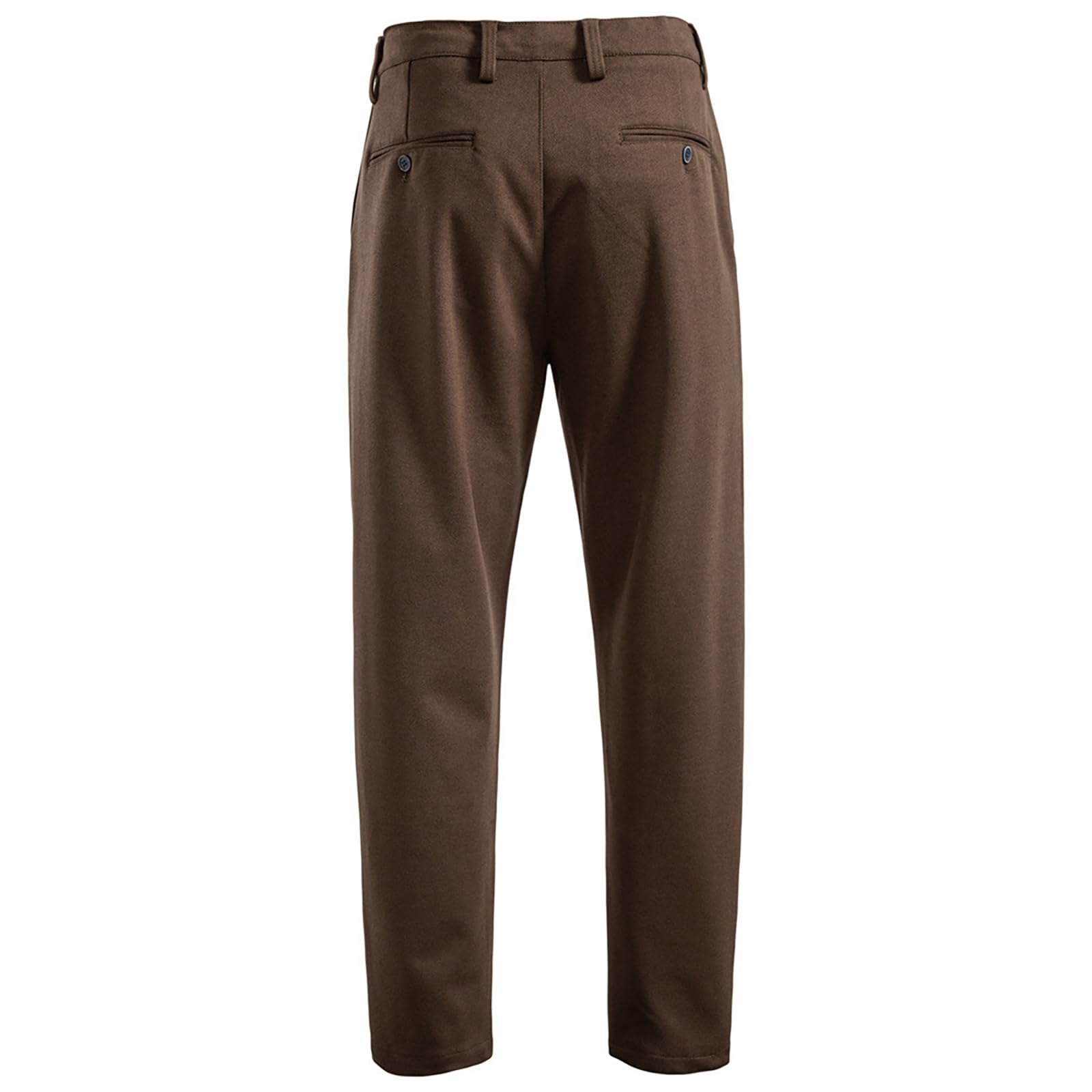 Pantalon de Travail Automne-Hiver pour Homme Pantalon de Golf Chaud et épais Pantalon de Costume Chic et décontracté avec Taille élastique