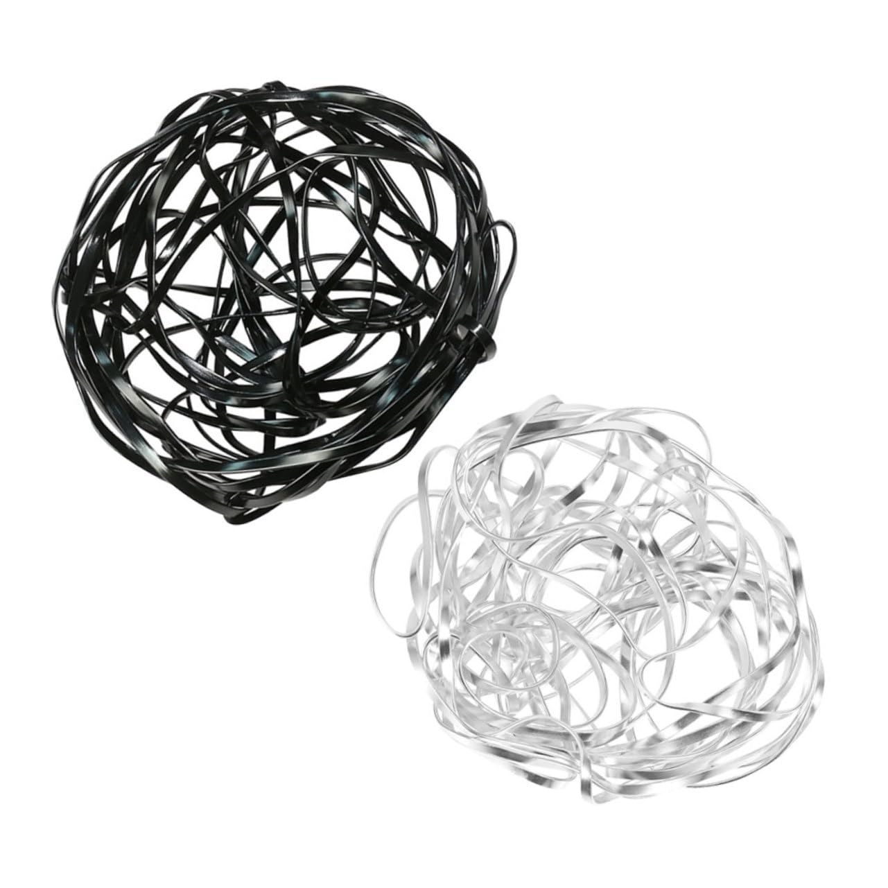 BEBEMOKO 2sets Flower Fixator Vase Insert Fixing Tool Aluminum Alloy Flower Arranging Cage Mesh 2pcs*2