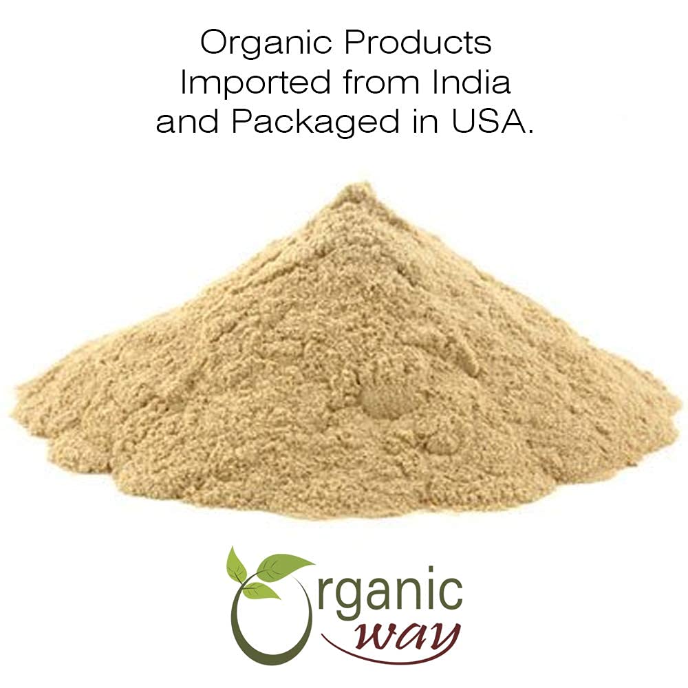 Organic Way Shatavari Powder (Asparagus racemosus) - Kosher & USDA Certified | Vegan, Non-GMO & Gluten Free | Tested for Heavy Metal and Purity | Resealable Bag | 100% Raw from... - Image 8