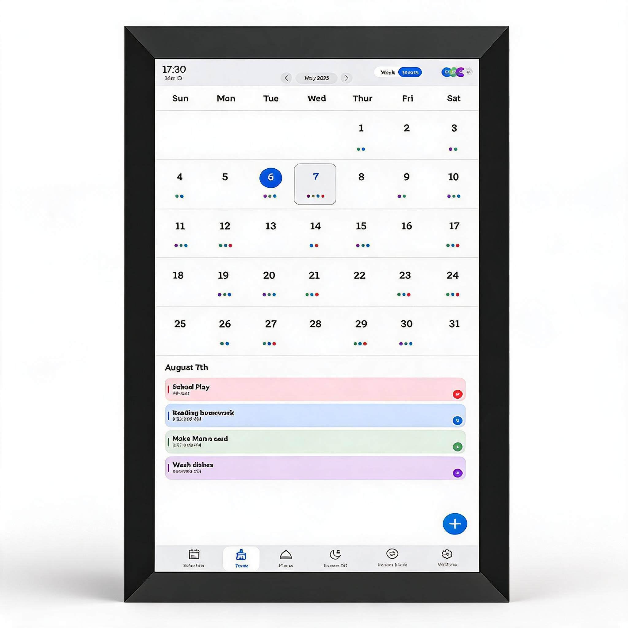 10.1インチスマートデジタルカレンダー タッチスクリーン フォトフレーム Amazon.co.jp: Acogedor 10.1インチスマートデジタルカレンダー+