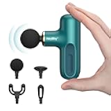 Super Mini Massage Gun, Percussion Deep Tissues Muscle Massager, Compact Sports Travel Massage Gun, Portable Handheld Massager for Office Gifts for Her, Home, Athletes