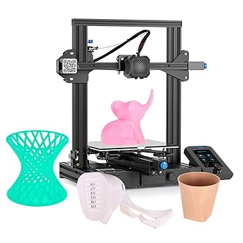 Morelian Ender-3 V2 3D Printer Kit All-Metal Integrated Structure Silent Mainboard New UI Display Screen Support Resume Printing 220 * 220 * 250mm Build Volume