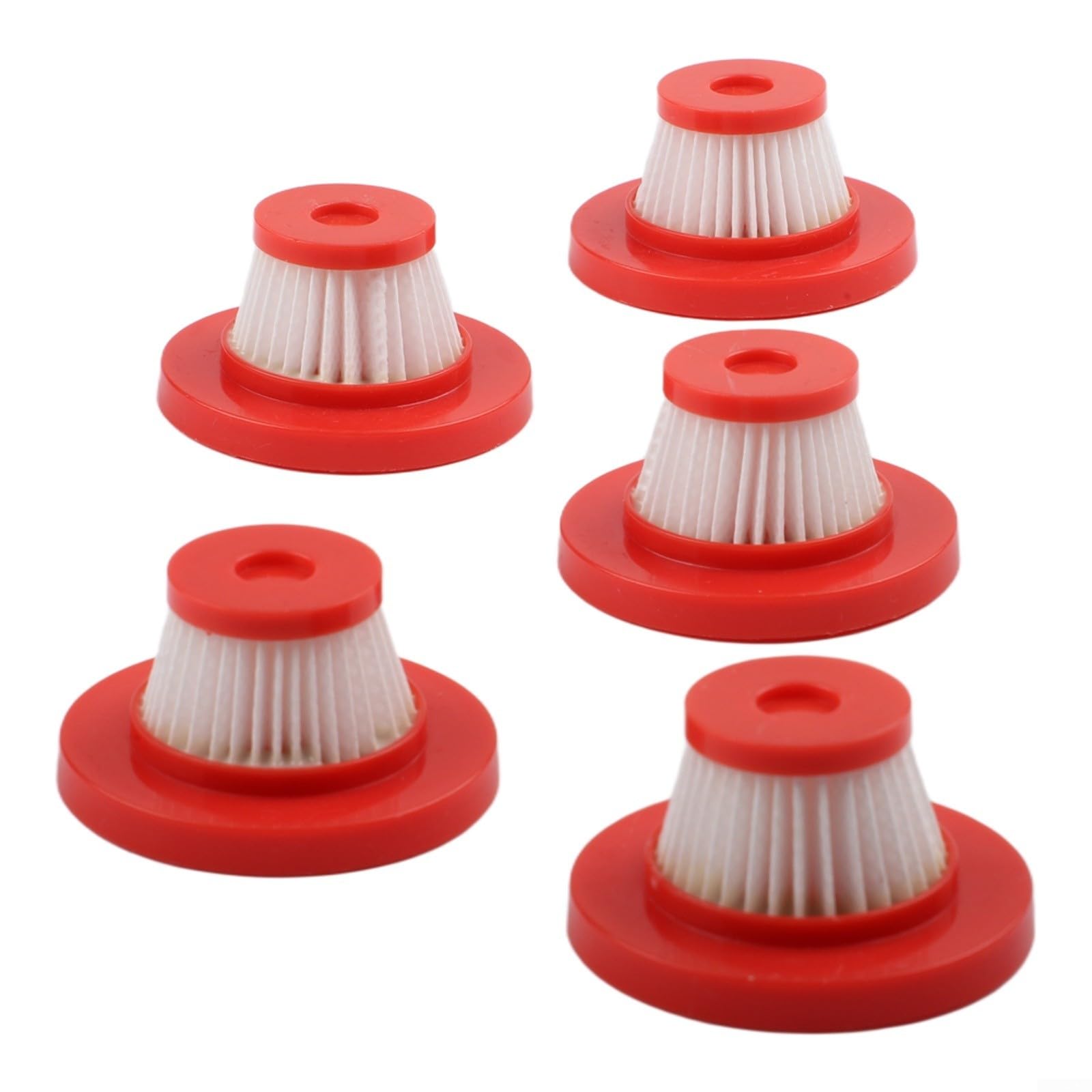 Filtros de aspiradora inalámbricos, 5 cartuchos de filtro de repuesto para aspiradoras inalámbricas, piezas de limpieza