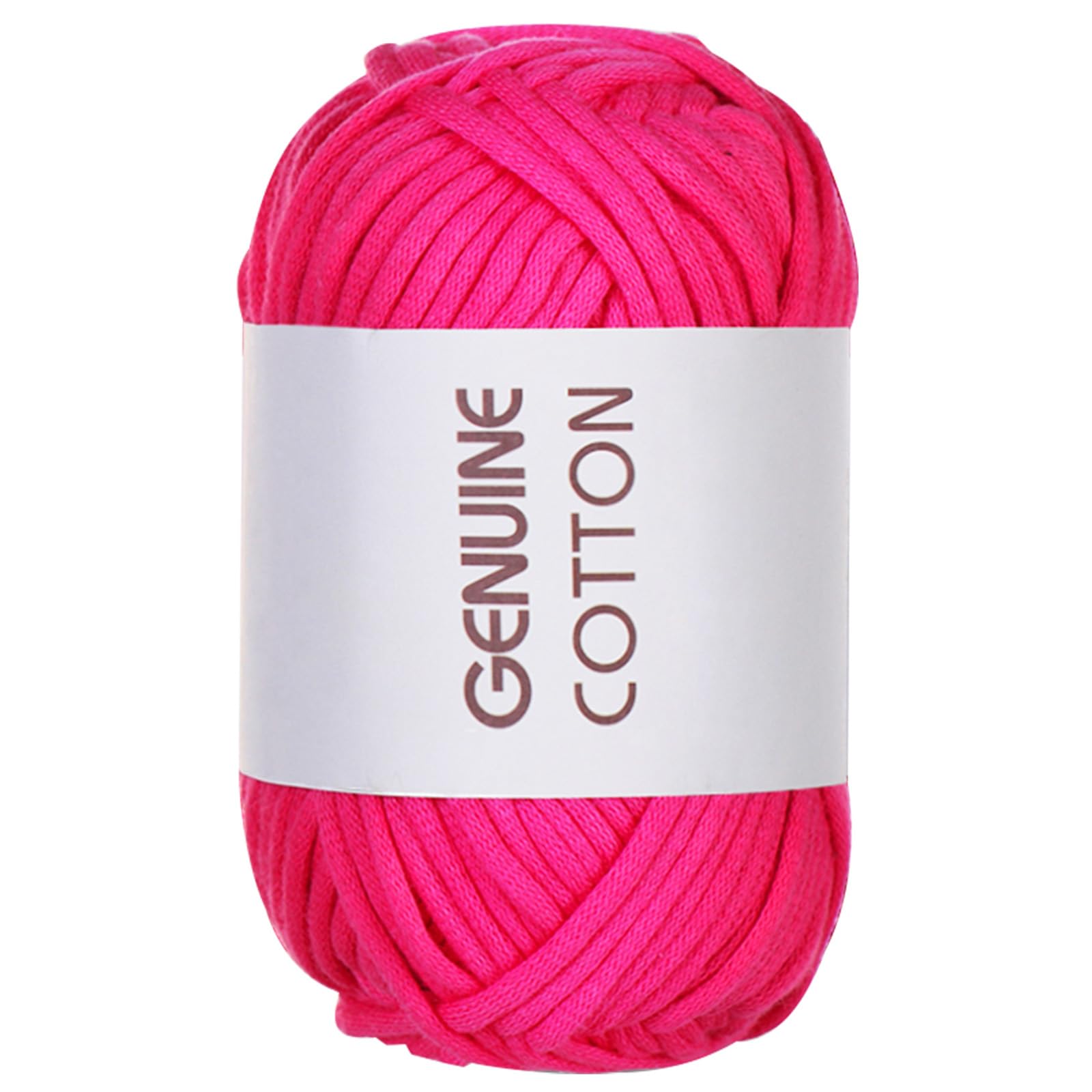 Maxee 5X50g Dickes Garn Baumwolle zum Häkeln, Chunky Häkelgarn für Anfänger, Kein Geteiltes Häkeln Amigurumi Wolle, Klobiges Baumwollgarn Einfaches Strickgarn zum Häkeln Stricke