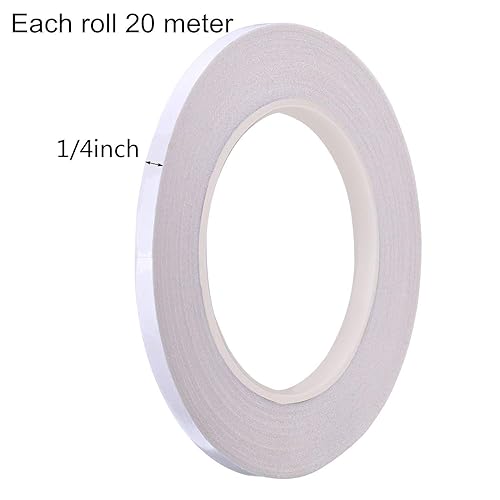 Miniatura 2 de Hotop Cinta de coser de 14 de pulgada, cinta adhesiva de 22 yardas cada una (3 rollos)