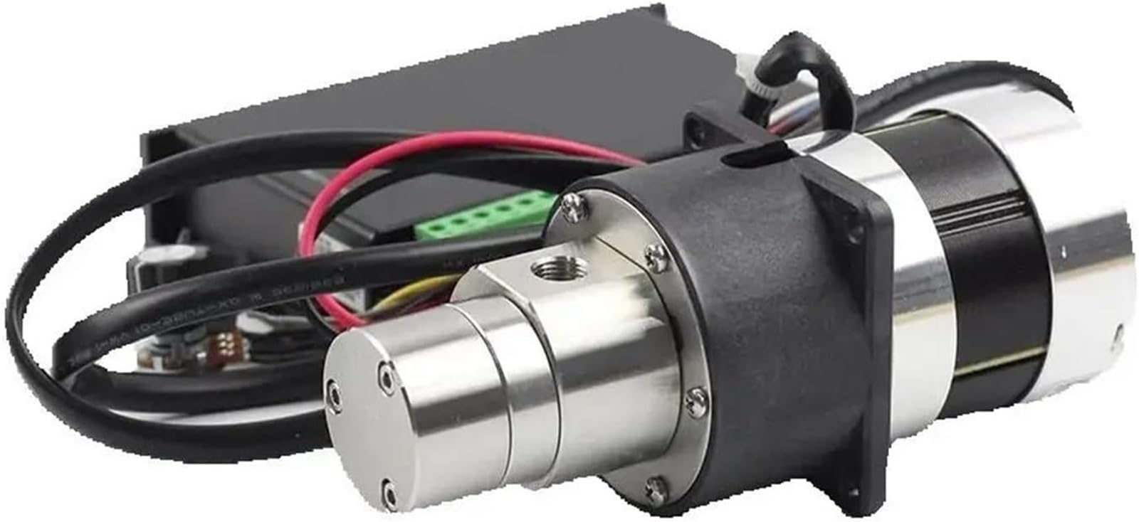 KWQNPHTRN Sewage/Effluent Pumps Electric Gear Pump DC 24V Brushless Motor High Pressure Stainless Steel Magnetic Drive 100℃ Viscous Fluid