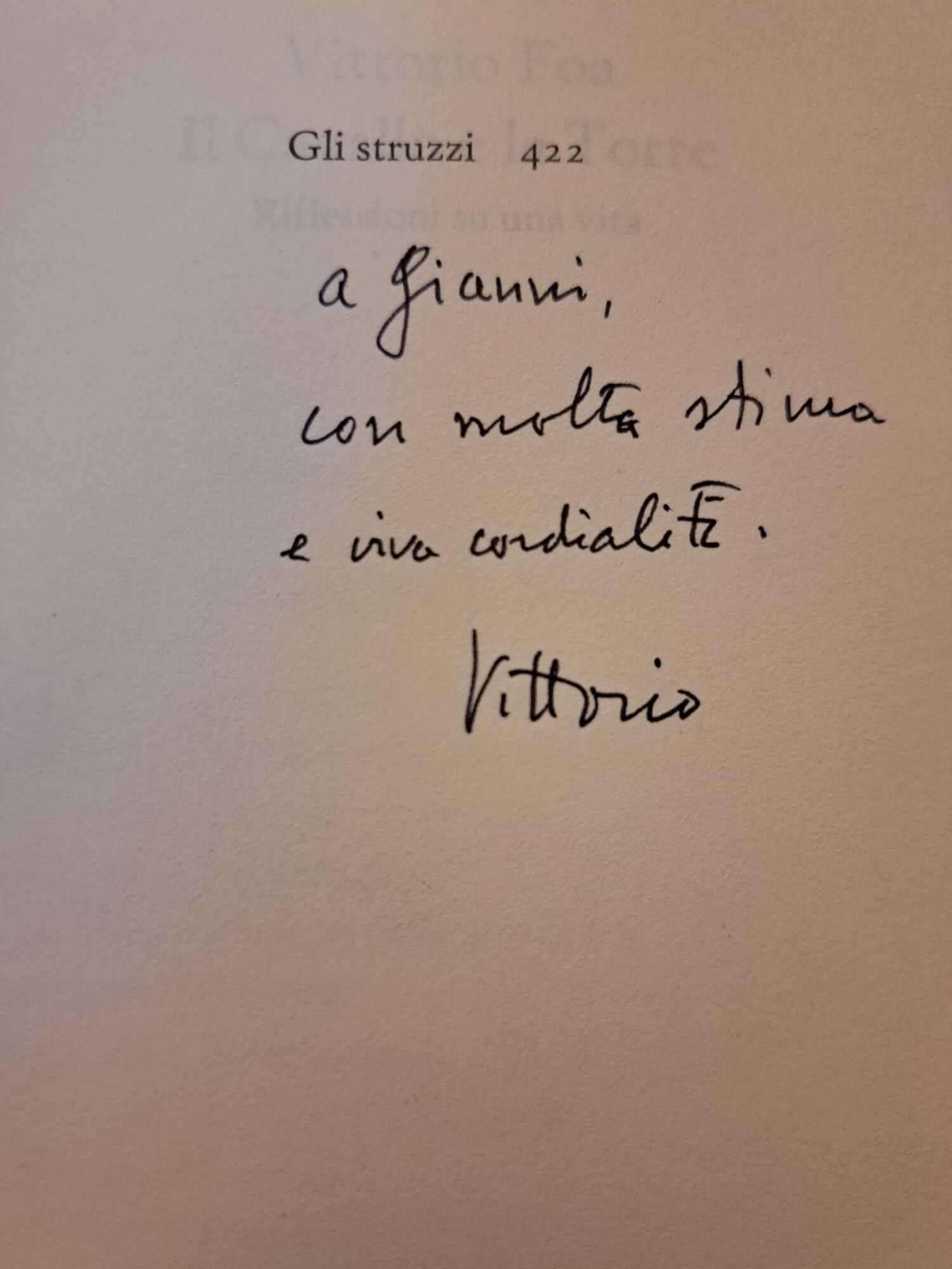 Il cavallo e la torre. Riflessioni su una vita