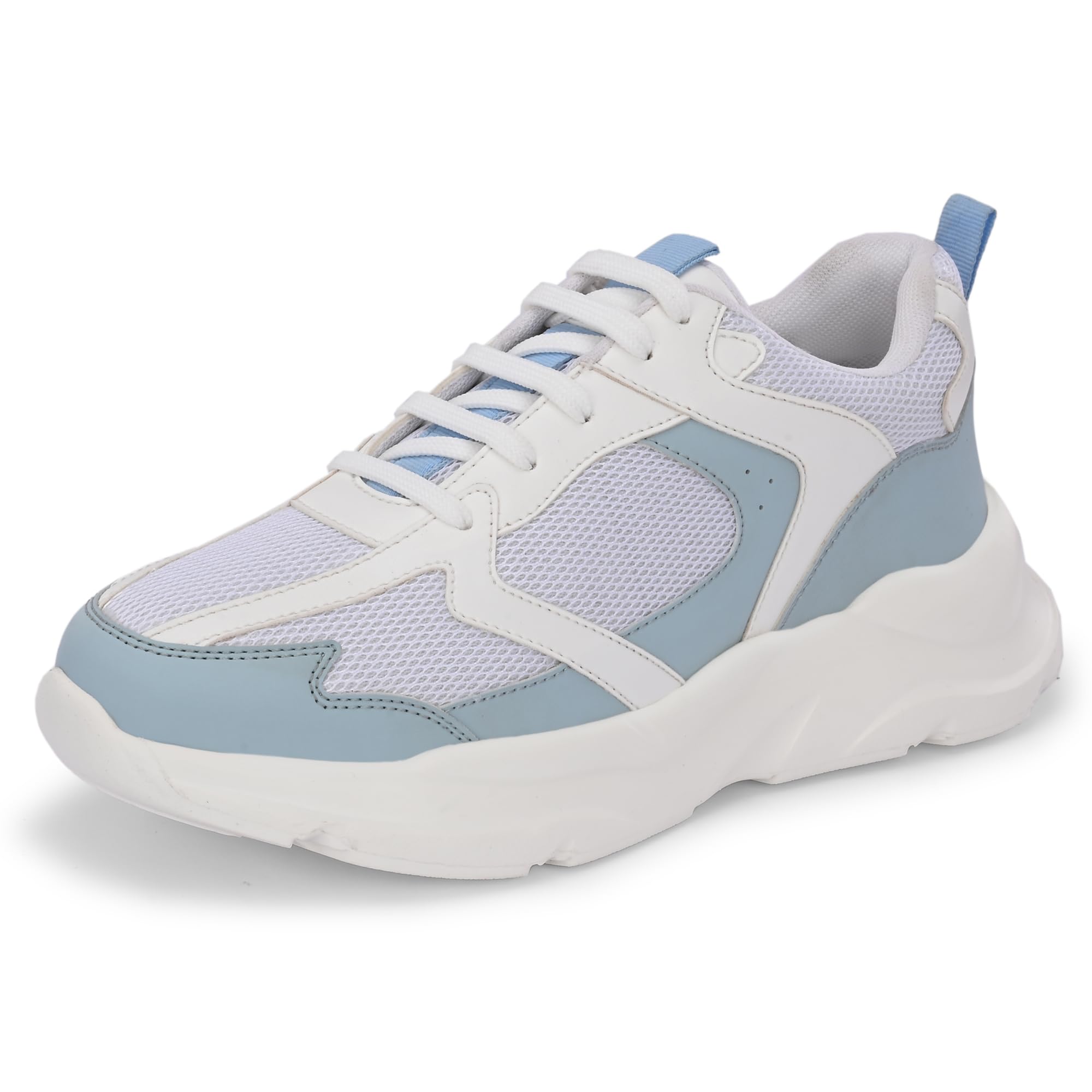 centrino Womens Sneaker |Sneaker for Women | Stylish Lace-Up Design | Soft Cushioned Insole for Comfort | Lightweight & Breathable | Perfect for Casual Wear (A6841)-picture-17