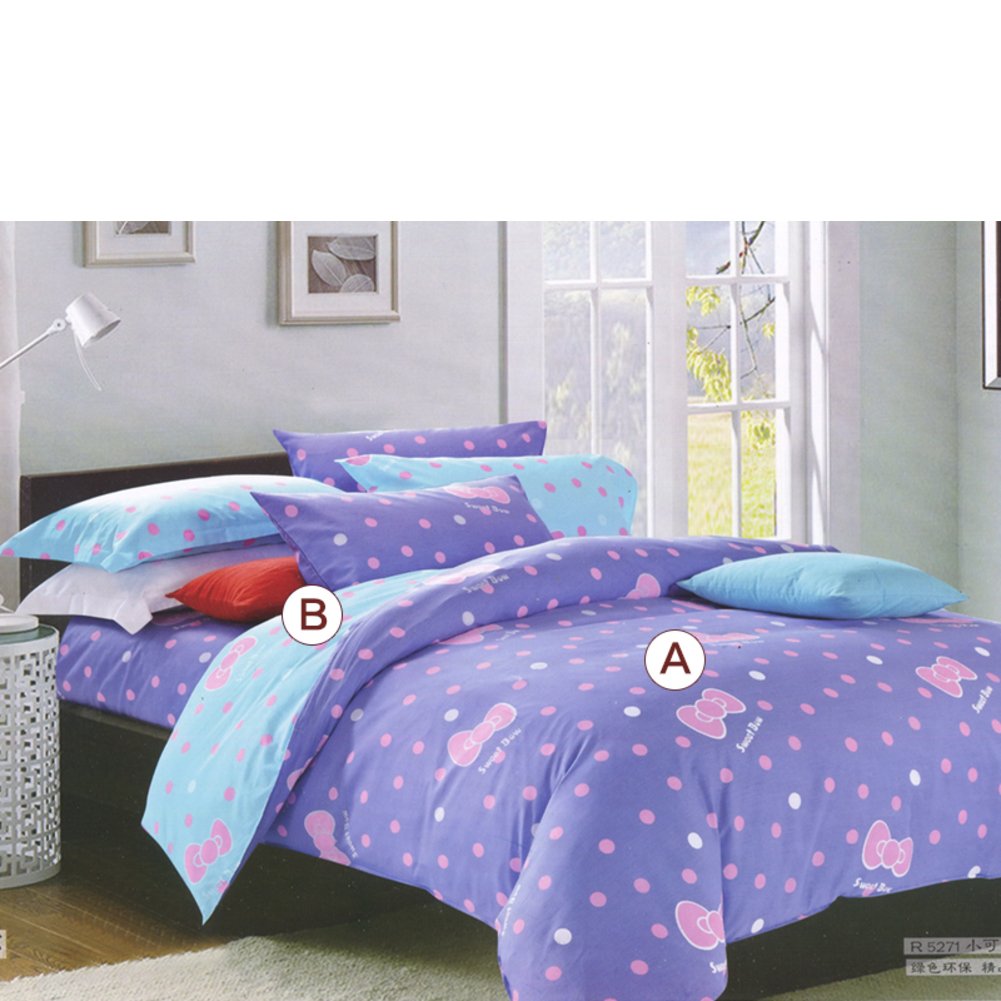 Drap de lit One Piece en coton supérieur pour chambre 150x225