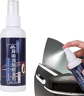 Car Window Track Lubricant,Window Silicone Spray for Noise Reduction - 100ml Portable Car Rubber Softening Lubricant for Protecting and Lubricating Rubber Strip, Door Locks Bairong