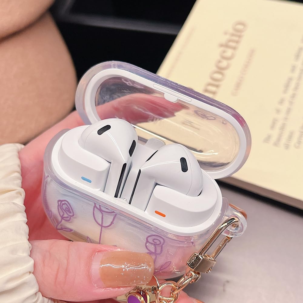Amazon.co.jp: QYFZXLV - Galaxy Buds 3 Proケース、クリアソフト