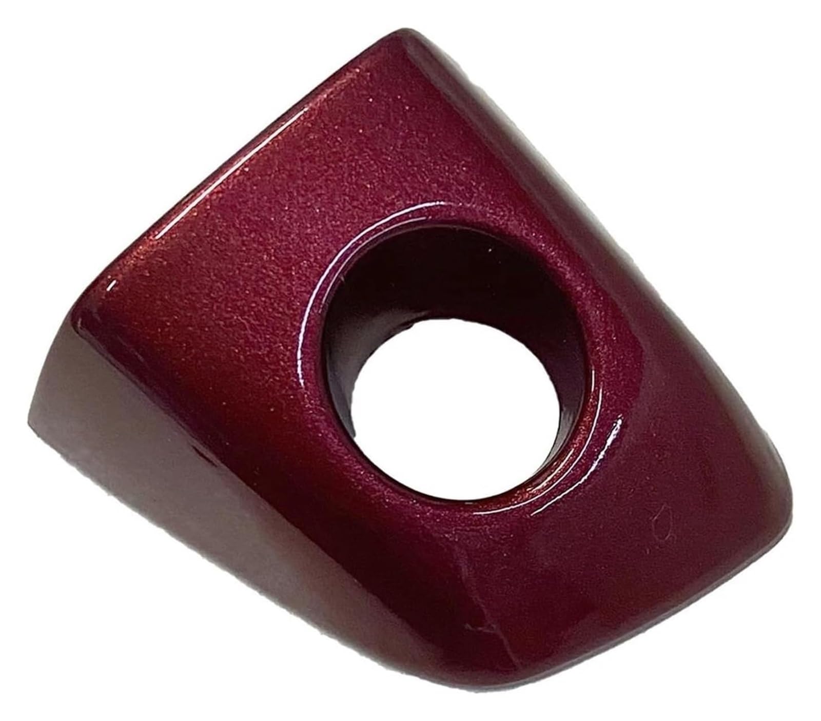 QWQTHGS Car Exterior Door Handle Cap for A6 S6 for Quattro for Allroad for Sportback A7 A8 S8 RS6 RS7 2010-2016 Front Left Driver Door Handle Lock Key Hole Cap 4H1837879(Red)
