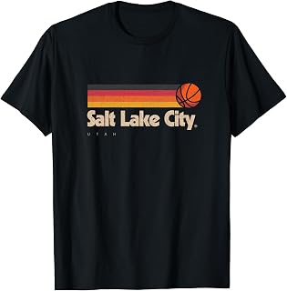 Salt Lake City Basketball B-Ball City Utah Salt Lake City T-Shirt