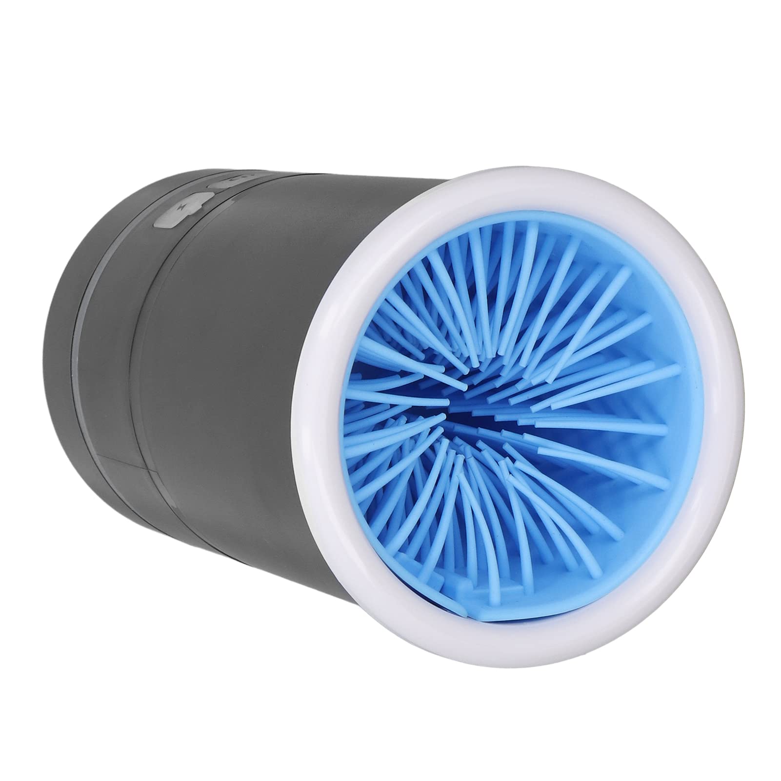 ciciglow Nettoyeur de pattes de chien portable - Nettoyeur de pattes de chien - Nettoyeur de pattes de chien portable - Rechargeable par USB - Avec poils en silicone doux - Pour chiens et chats