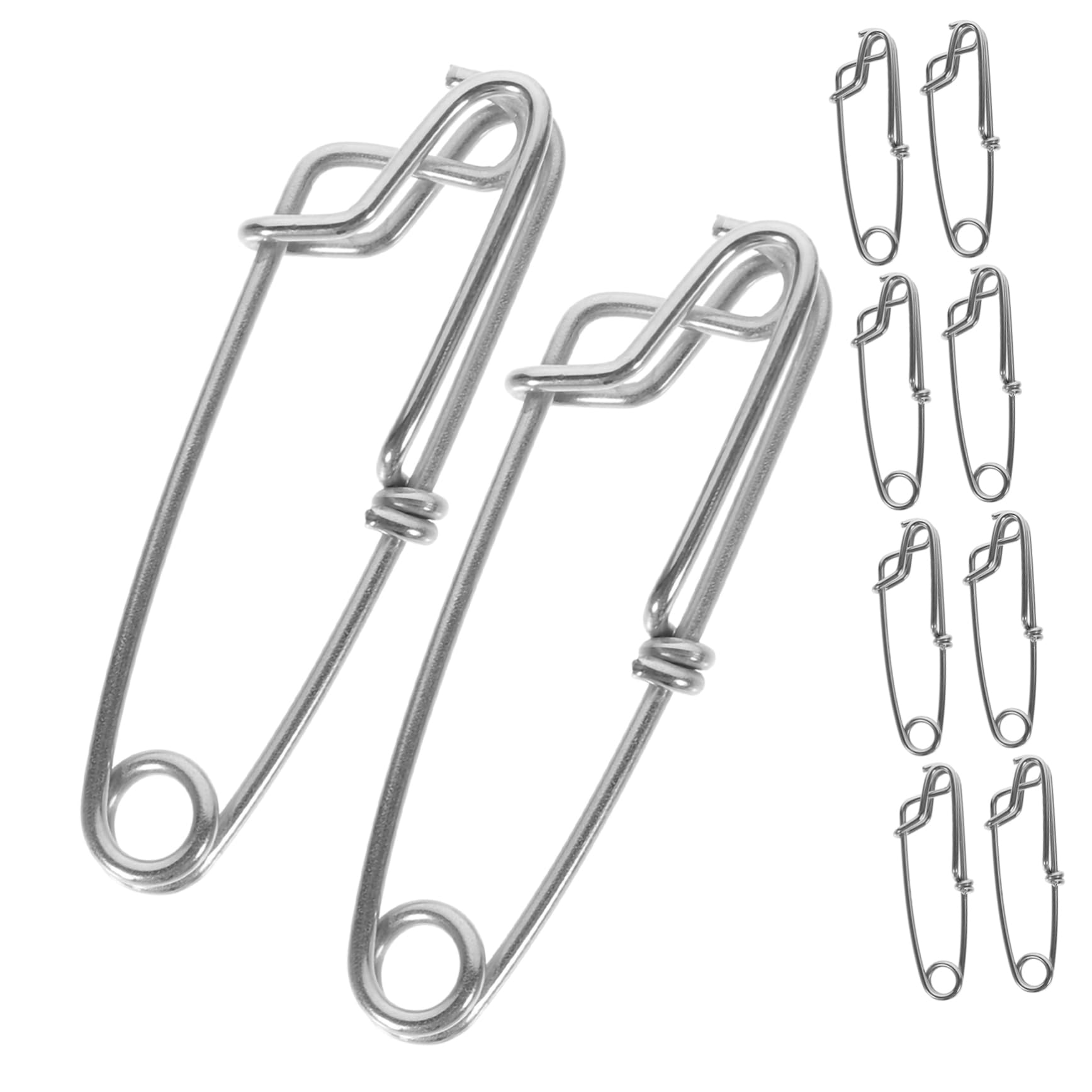 Abaodam Broche Poisson Acier Inoxydable