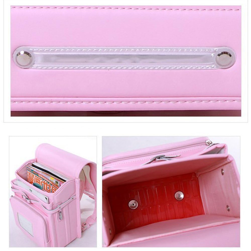 Star-Wind Ransel Randoseru automatico Giapponese Borse di Scuola per ragazzi ragazze Senior PU pelle leggera Pioggia Copertura