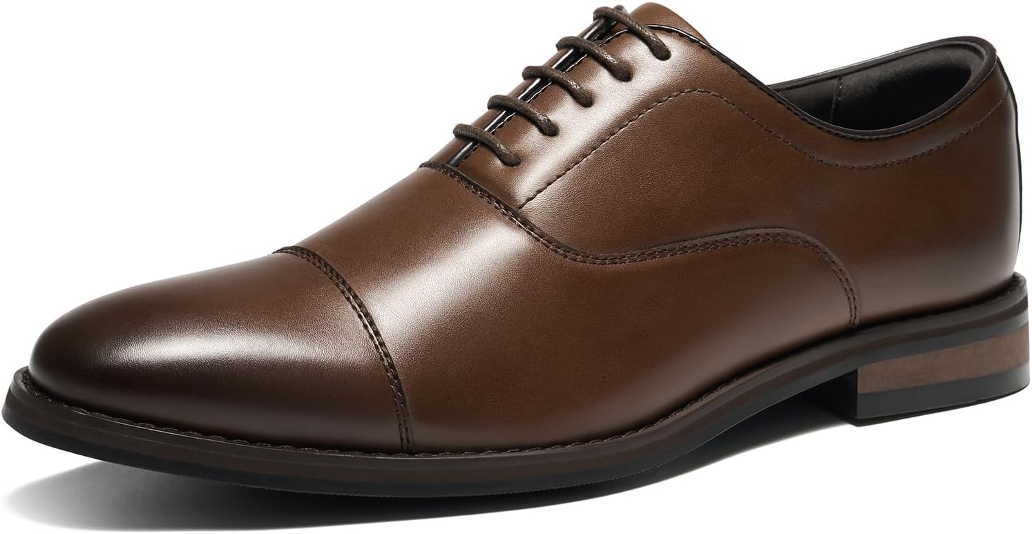 HEEZ Mens Dress Shoes Comfortable Oxford Shoes for Men