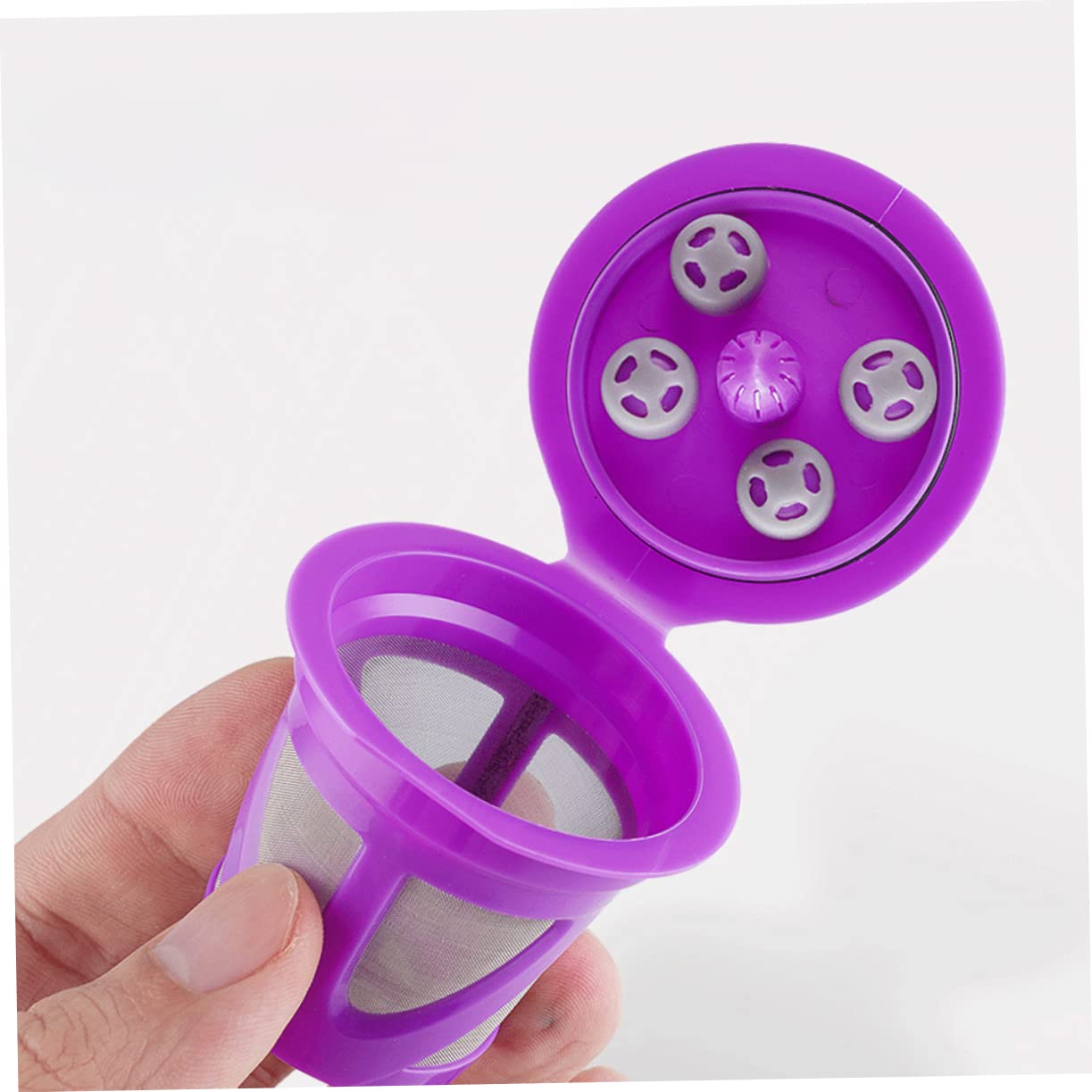 PRETYZOOM 10piezas De Café Reutilizables Filtros De Café Recargables De Compatible Cafeteras Para Sabores Personalizados