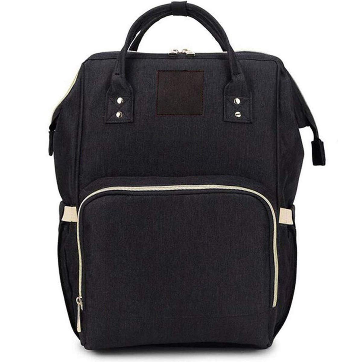Gadgets Appliances Fashion Mummy Maternity Diaper Bag Large Baby Nursing Backpack Designer Nappy Stroller Bag (Black)-image-23