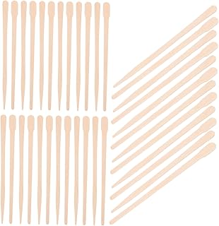 FOMIYES Wax Hair Removal 200 pcs Tools Wax Stick Wooden waxing Stick waxing Sticks applicator Wax Spatula waxing applicator