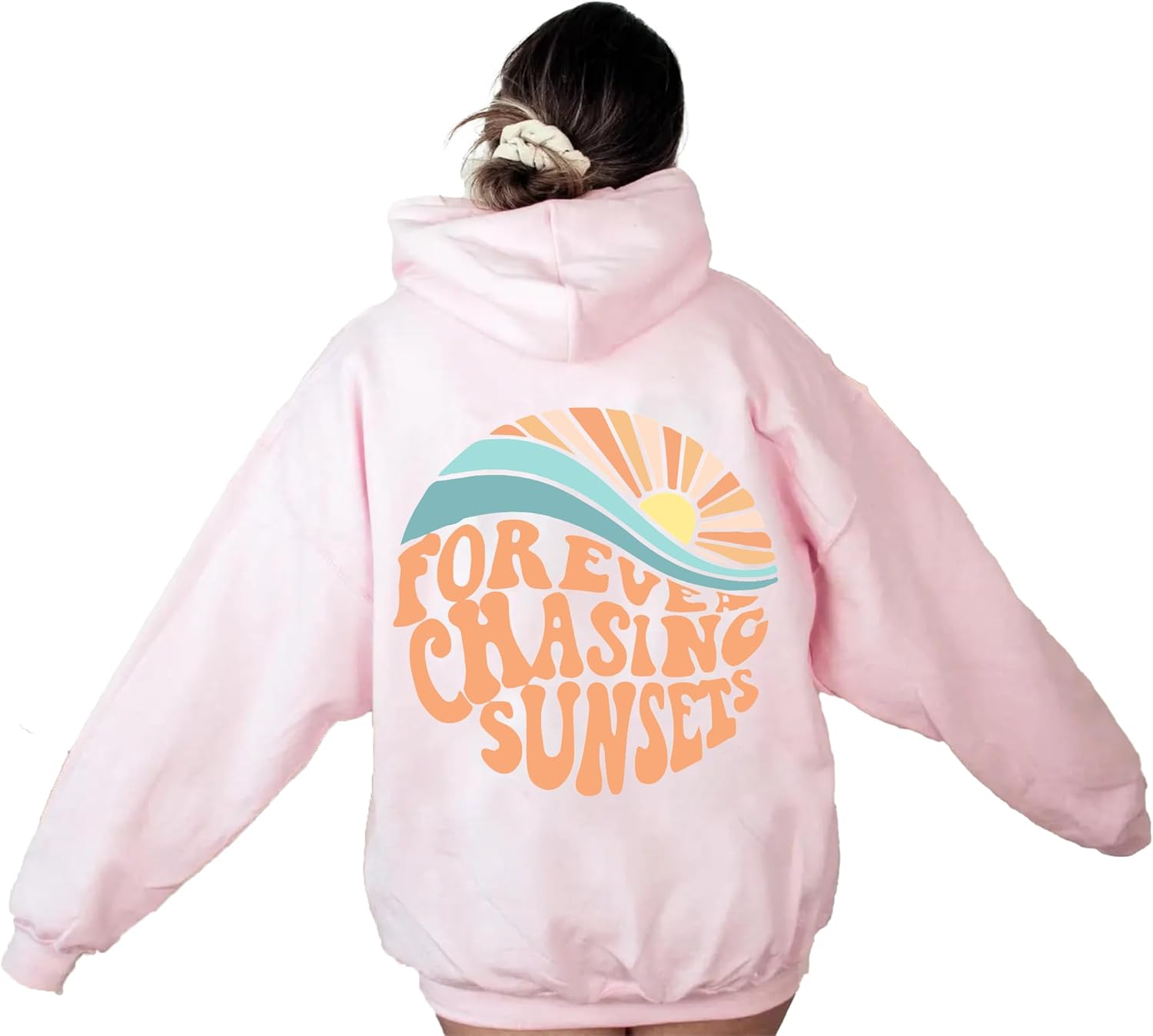 Forever Chasing Sunsets Hoodie – Aesthetic Beach Hoodie