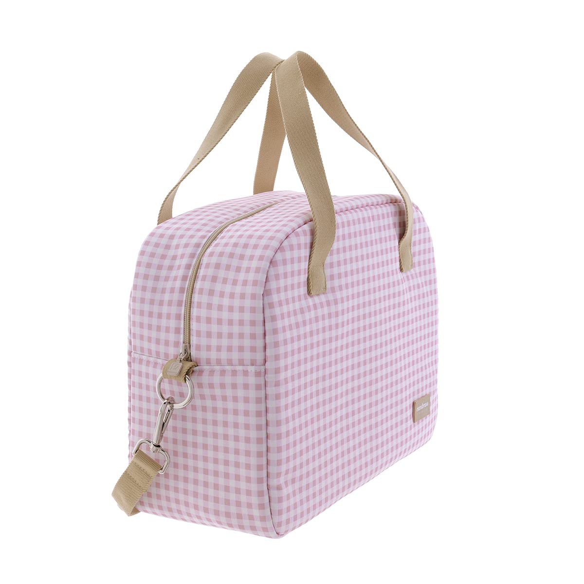 Cambrass Bolso Maternal Prome Vichy - Rosa