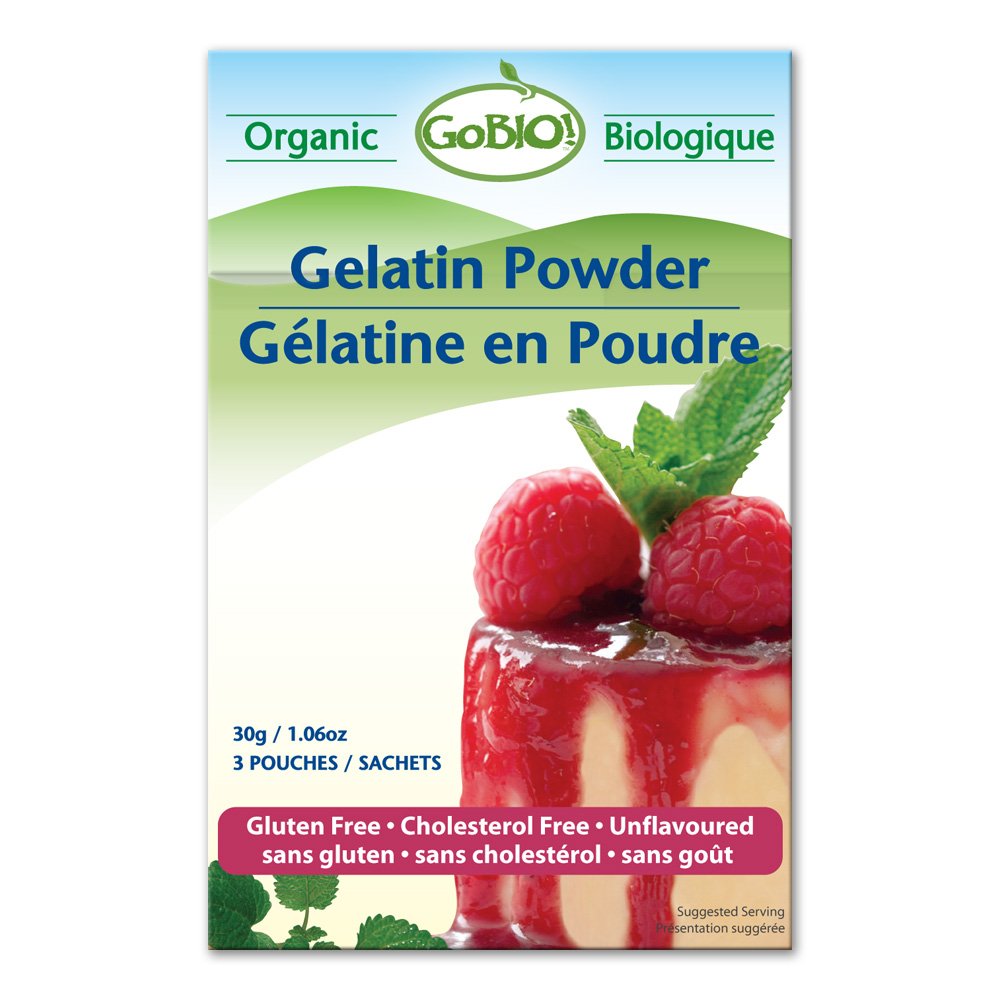 GoBIO! Organic Gelatin Powder Case of 18x1.06oz